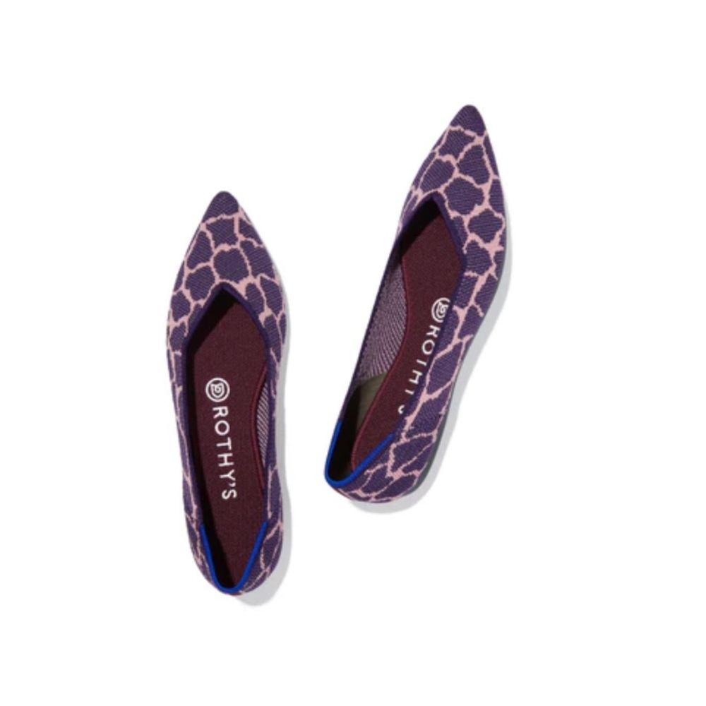 Rothy’s NWOB Violet Giraffe - size 8.5